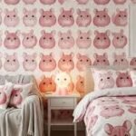 Decoration Pink Chinchilla Pattern TW2GTE: A Chic and Luxurious Touch for Your Home Decoration pink chinchilla pattern tw2gte