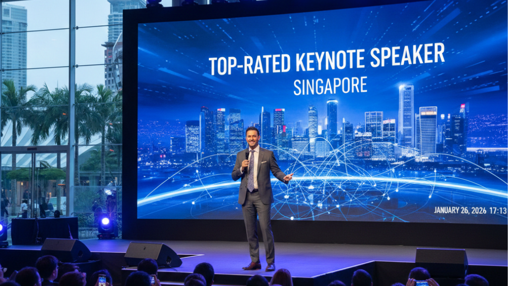 Top-Rated Keynote Speaker in Singapore