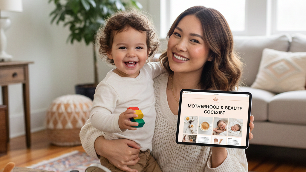 Blog Motherhood and Beauty Coexist