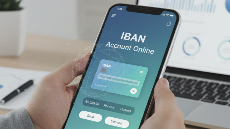 IBAN account online