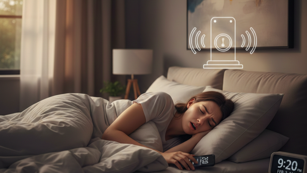 Hearing doorbell while sleeping